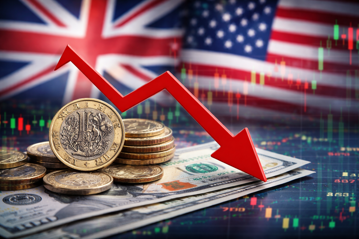 GBP Slips as UK Inflation Cools and Mixed U.S. Jobs Data Weigh on FX Market 