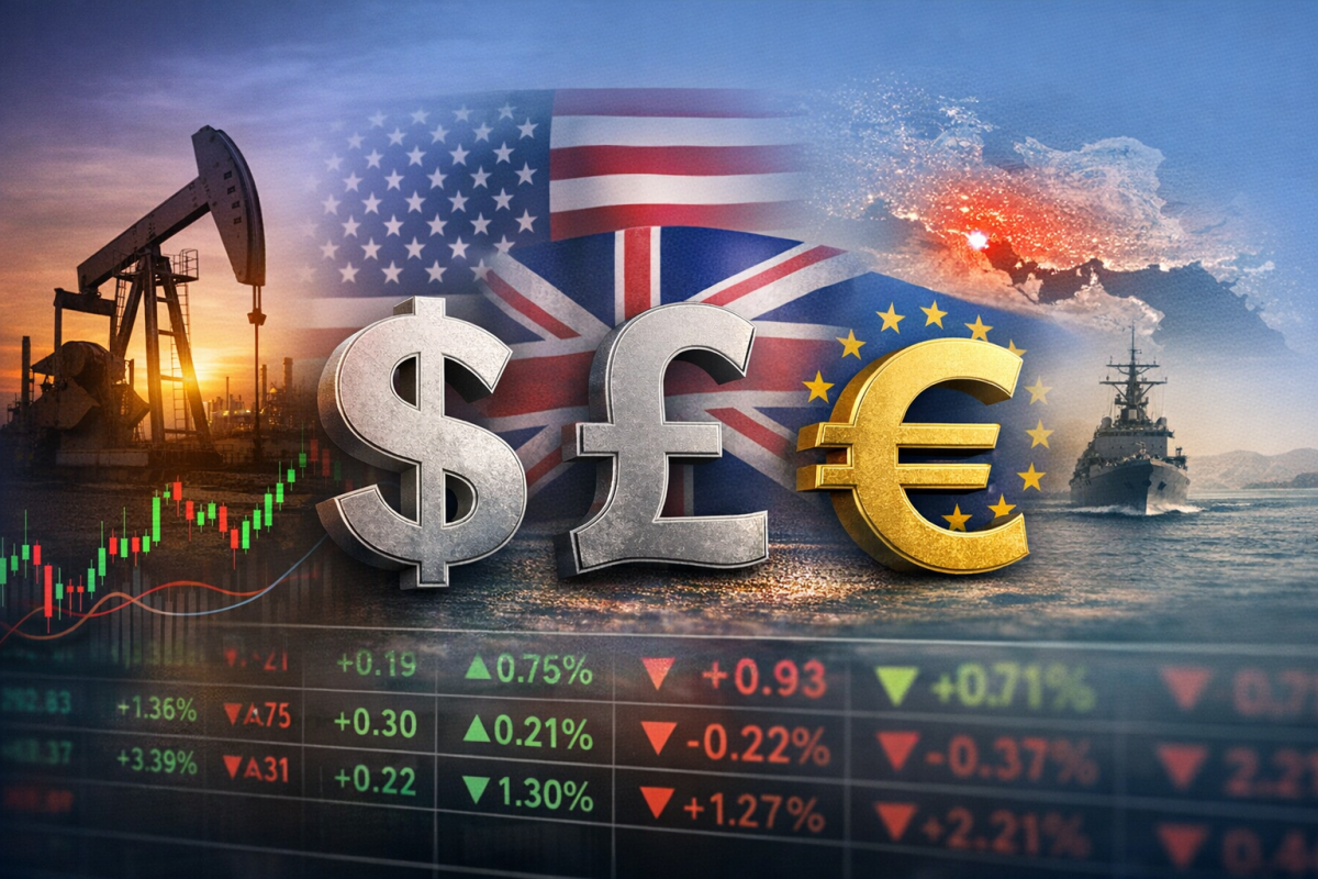 Oil Prices, Geopolitics and a Softer US Dollar: What It Means for GBP, EUR and Global FX Markets 