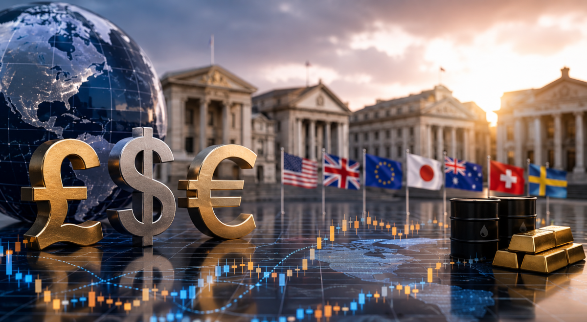 GBP, USD and EUR Outlook: Key Central Bank Decisions and Market Trends Driving Currency Markets This Week 