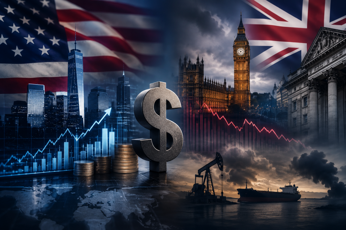 US Inflation Surprise Boosts Dollar as GBP Slides on UK Political Uncertainty 