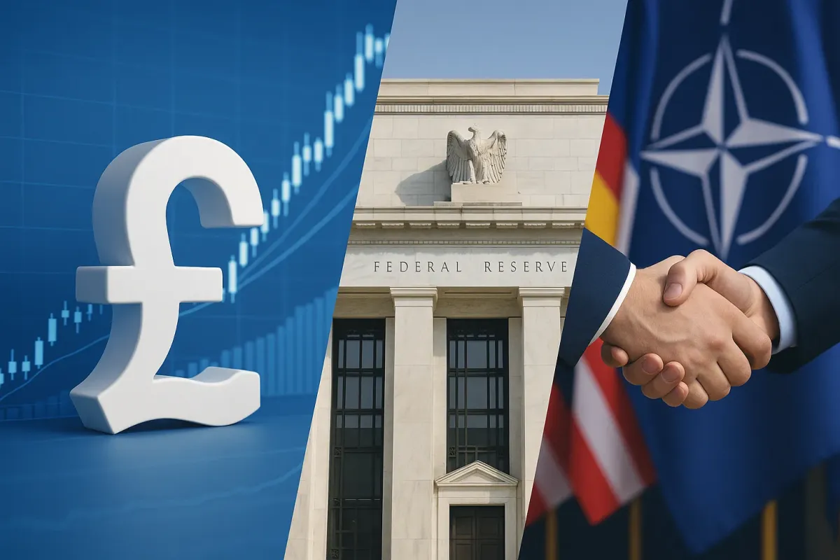 26/06/2025 Headlines: Pound Surges, Fed Independence in Focus, NATO Unity Affirmed