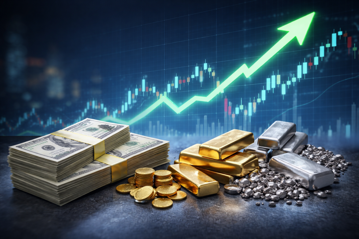 Dollar Strength Builds as Commodities Fall 