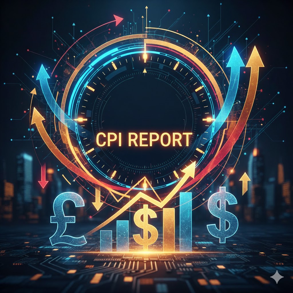 Markets Await U.S. CPI: Inflation Data in Focus as GBP Faces PMI Test 