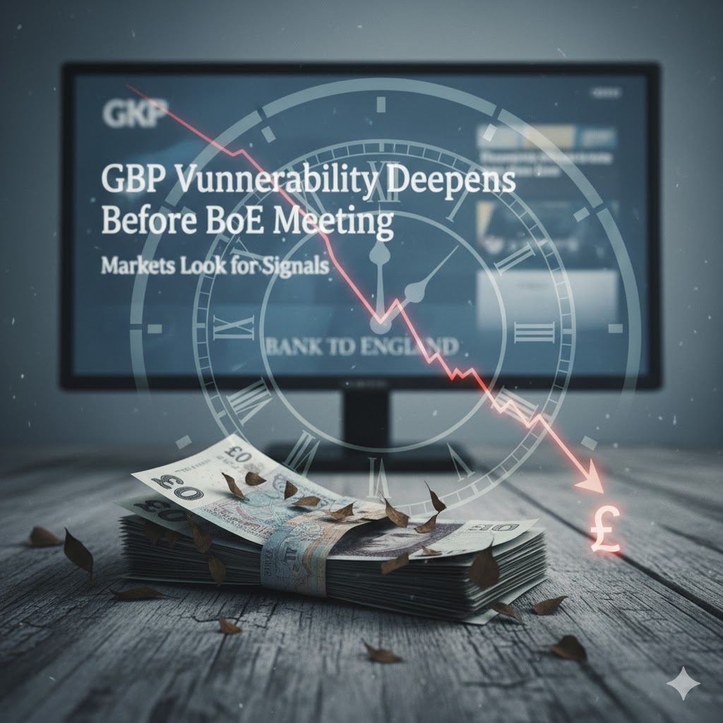GBP Vulnerability Deepens Before BoE Meeting: Markets Look for Signals